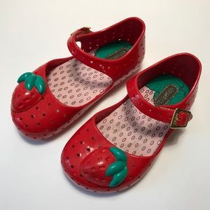 Mini Melissa Strawberry Shoes